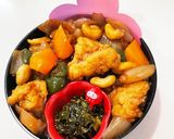 令和四年睦月20　鶏肉カシューナッツ丼作り方2写真