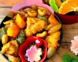 令和四年睦月20　鶏肉カシューナッツ丼作り方3写真