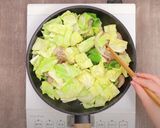 塩バター回鍋肉作り方5写真