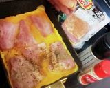 【米久】「原形ベーコンブロック」で朝食♪作り方2写真
