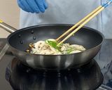 日生の牡蠣と牛窓のマッシュルームのパスタ作り方3写真