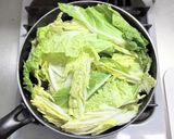 白菜とロースハムのトロトロ煮作り方3写真