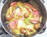 白菜とロースハムのトロトロ煮作り方4写真