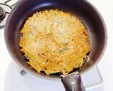 ワンパンアレンジ!麻婆はるさめチヂミ作り方6写真
