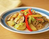 さば缶で甘辛こく旨ビーフン作り方5写真