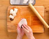 黒豆あんの柏餅作り方6写真
