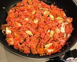 ケチャップそぼろ*レタス包み作り方2写真