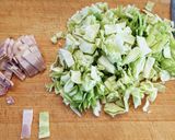 ササッと1品！キャベツとベーコンの煮浸し作り方1写真