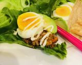 ケチャップそぼろ*レタス包み作り方6写真