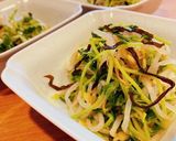 豆苗ともやしの塩昆布和え作り方3写真
