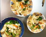 レンジ肉なし豆腐コク旨和風味噌野菜炒め作り方16写真