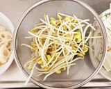 簡単!れんこん・豆もやし・えのきナムル作り方1写真