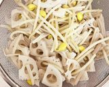 簡単!れんこん・豆もやし・えのきナムル作り方2写真