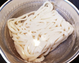 鶏ももと白菜 長ネギの白だし餡かけうどん作り方5写真