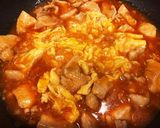 ふんわり卵★鶏胸肉のチリソース（鶏チリ）作り方7写真