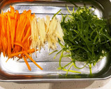 【低糖質】切り昆布と人参のごま醤油炒め作り方1写真