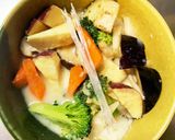 肉なしごまみそ豆乳鍋炒め味春雨炒め煮作り方14写真