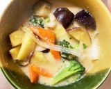 肉なしごまみそ豆乳鍋炒め味春雨炒め煮作り方15写真