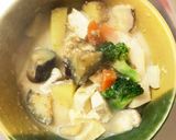 肉なしごまみそ豆乳鍋炒め味春雨炒め煮作り方17写真