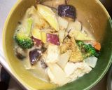 肉なしごまみそ豆乳鍋炒め味春雨炒め煮作り方19写真