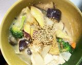 肉なしごまみそ豆乳鍋炒め味春雨炒め煮作り方20写真