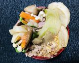 きのこたっぷりピーナッツ入り坦々ごま鍋作り方8写真