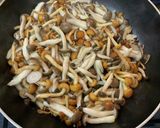 なめこで濃厚☆きのこのクリームパスタ作り方2写真