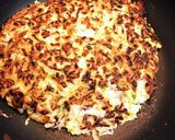 スーパー大麦入りピザ風お好み焼き作り方4写真
