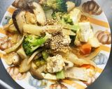 レンジ肉なしキムチ鍋味白菜筍春雨回鍋肉風作り方20写真