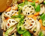 たっぷりお野菜酢豚風作り方8写真