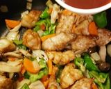 たっぷりお野菜酢豚風作り方10写真
