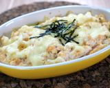 気軽に糖質オフ♬豆腐の明太チーズグラタン作り方8写真