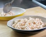 気軽に糖質オフ♬豆腐の明太チーズグラタン作り方5写真