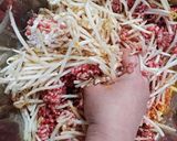 時短♪おいしい♪もやしハンバーグ作り方3写真