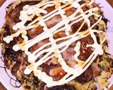 スーパー大麦入りピザ風お好み焼き作り方6写真