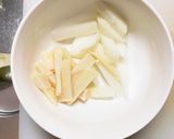 オイスター醤油炒味豚こま大根青椒肉絲風作り方6写真