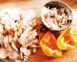 菊芋入りパプリカのチーズ焼作り方1写真