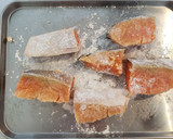 鮭のはちみつ照り焼き作り方1写真