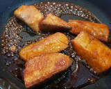 鮭のはちみつ照り焼き作り方3写真