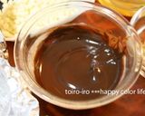 ラムとオレンジ香るトリプルチョコケーキ♪作り方2写真