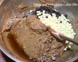 ラムとオレンジ香るトリプルチョコケーキ♪作り方7写真