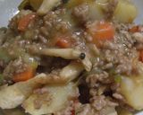ひき肉で◎ご飯がすすむ♪味噌肉じゃが作り方8写真
