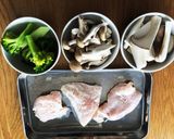 ブロッコリーとキノコで♪鶏むね肉のソテー作り方3写真