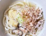 豚肉ときのこ★白だしで簡単あったかうどん作り方4写真