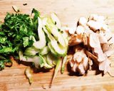 セロリと菊芋の中華サラダ(ヒハツ入り)作り方2写真