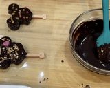 バレンタイン♡簡単ロリポップ　チョコ♪作り方7写真