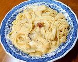 わかやまの梅の豆乳クリームパスタ作り方5写真