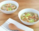ヘルシー♪鶏塩こんにゃくスープ作り方7写真