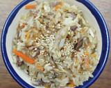 塩さばの炊き込みご飯作り方5写真