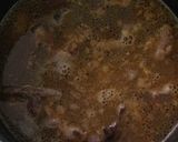 牛すじソースの煮込みハンバーグ作り方4写真